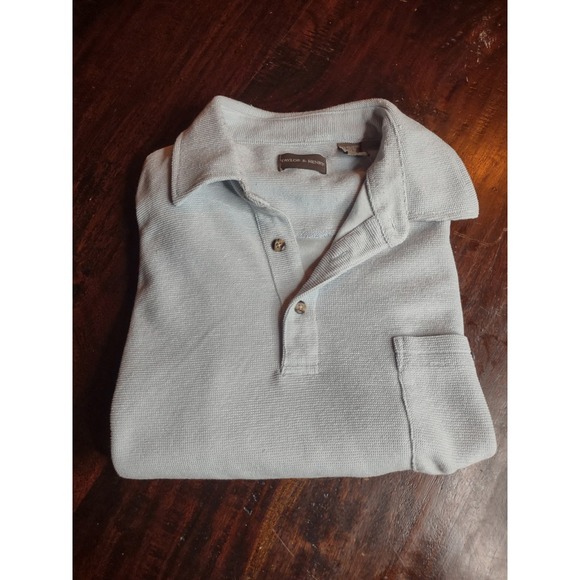 Taylor & Henry Mens Polo Knit Gray Short Sleeve XL Pullover Casual Pocket - Picture 5 of 7